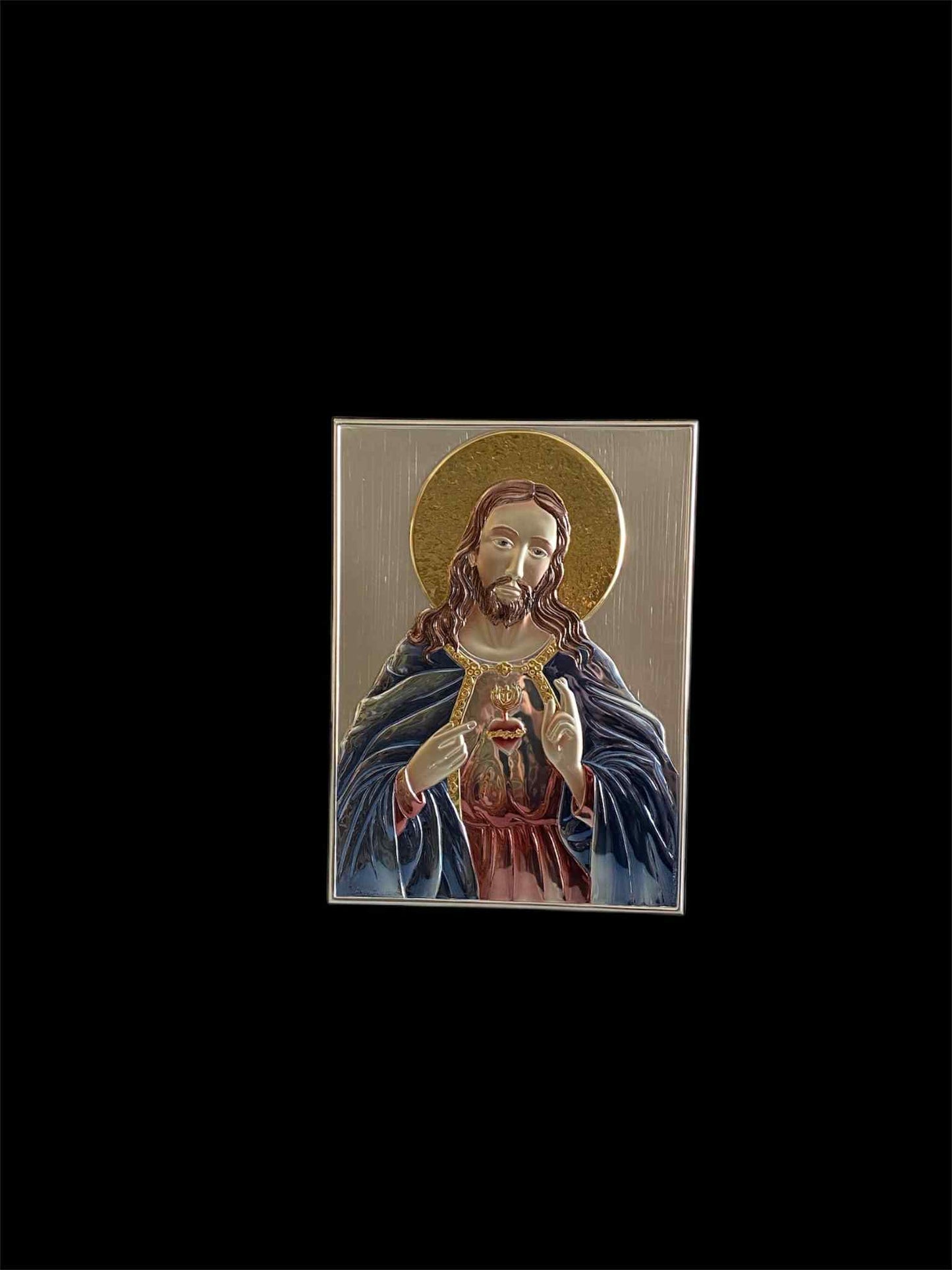Jesus Christ silver icon