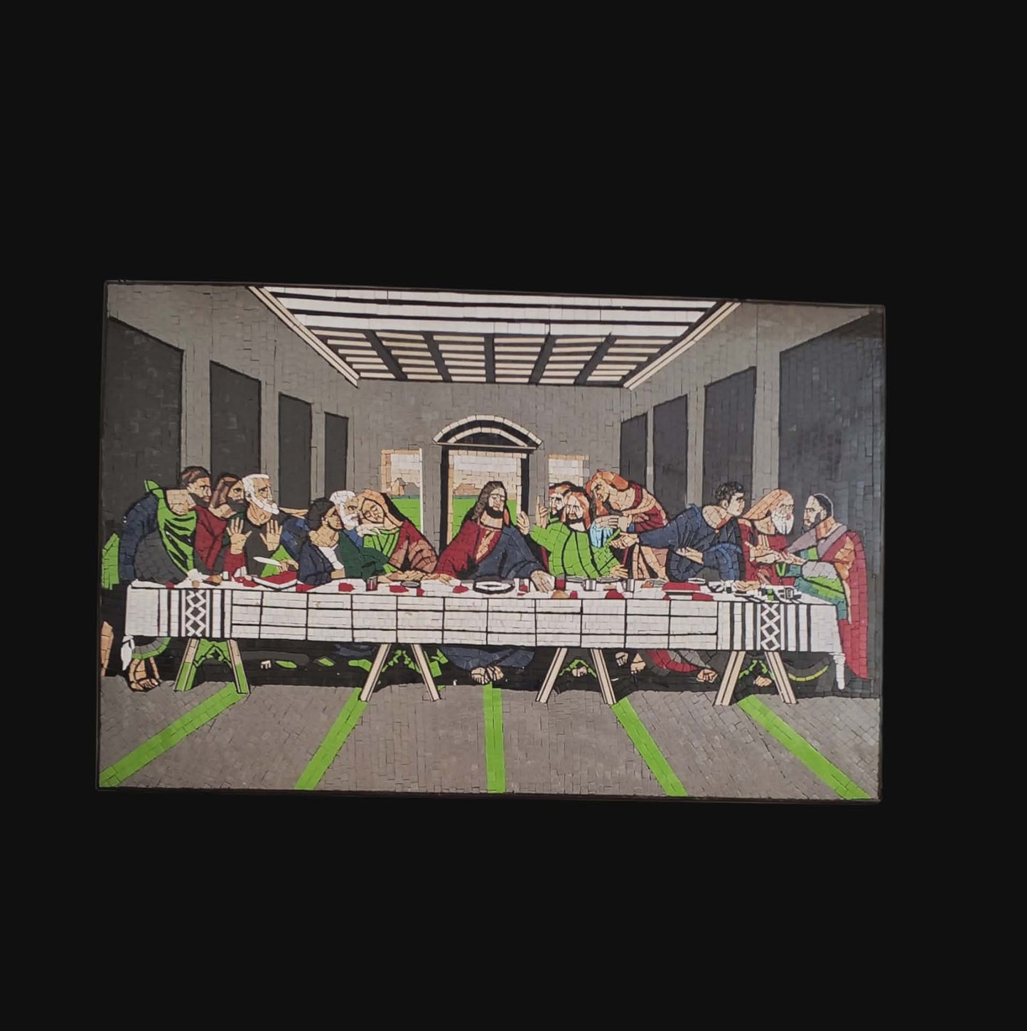 Mosaics last supper