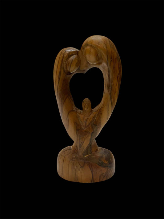 heart shaped holy family
