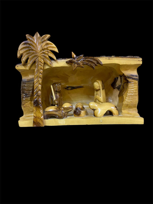 olive wood faceless grotto