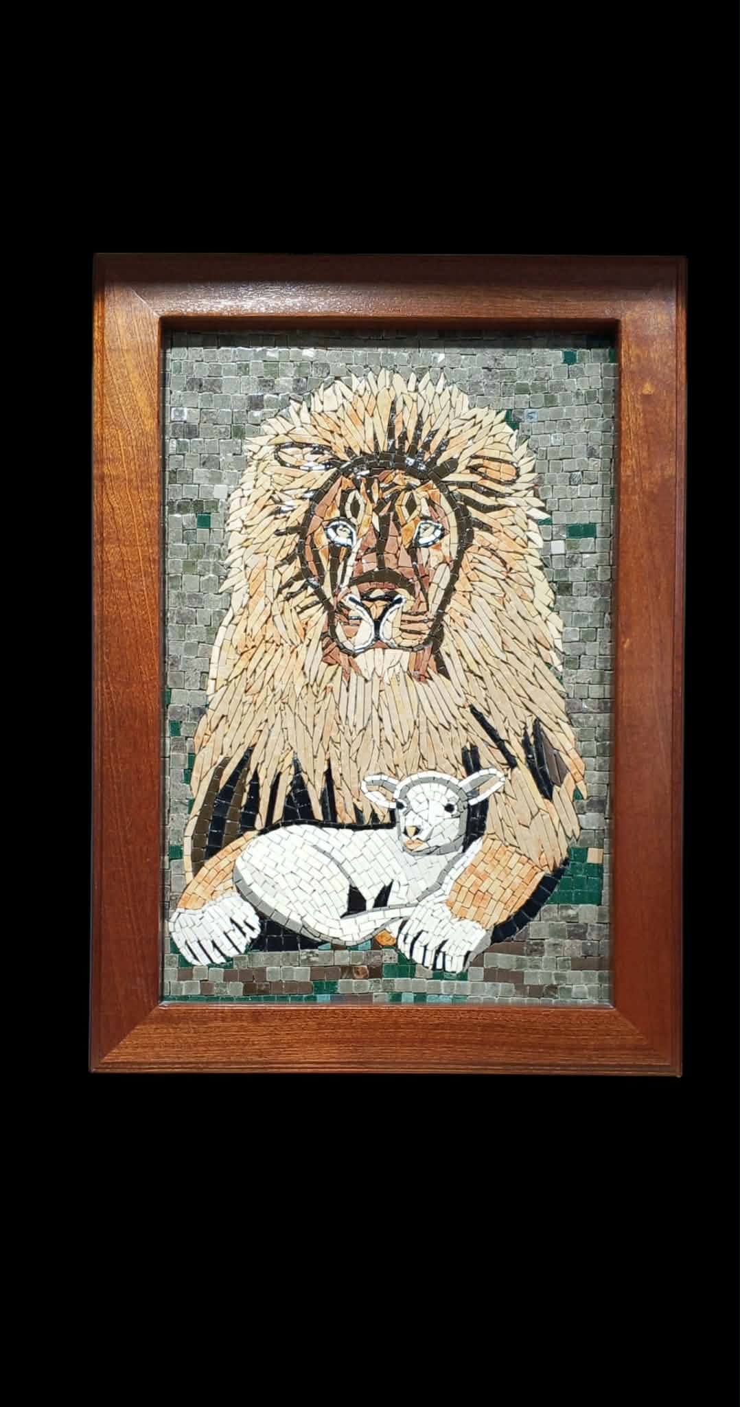 The lion and the lamb masterpiece