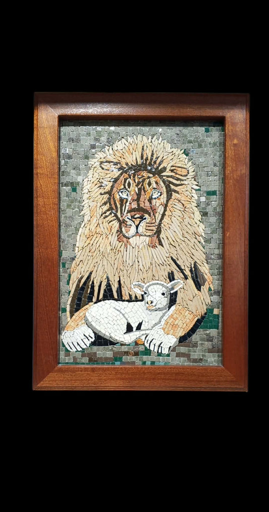 The lion and the lamb masterpiece