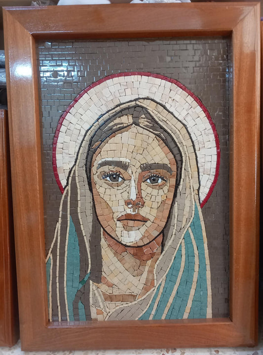 Mosaics Virgin Mary